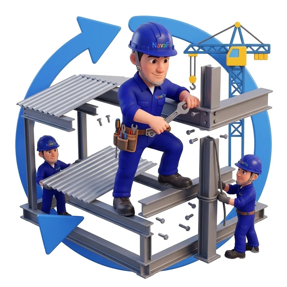 Dịch vụ di dời nhà xưởng chuyên nghiệp NavaFix