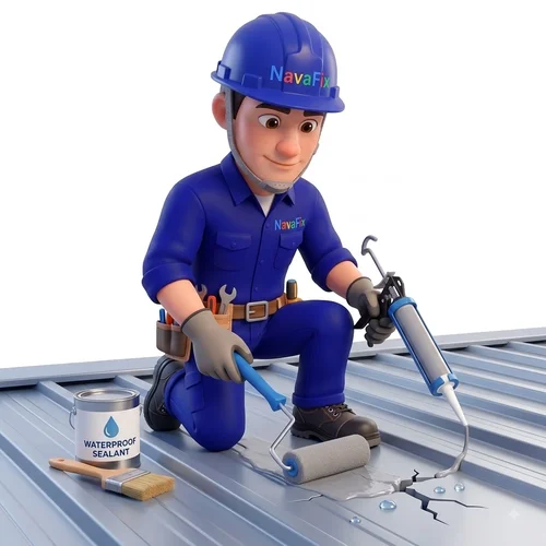 Chống thấm dột mái tôn nhà xưởng NavaFix